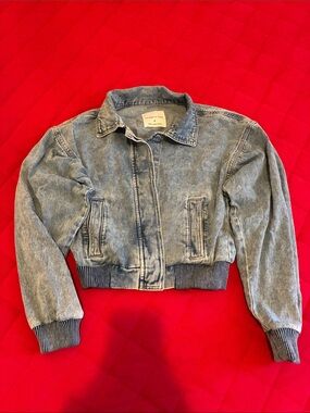 Celebrity Pink Light Blue Denim Jacket